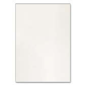 Carte de table - Montagne émeraude (Dos)