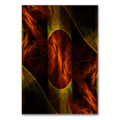 Carte de table Mystique Jungle Art Abstrait (Dos)