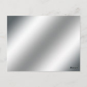 Carte de table Papillon 232 Argent violet (Dos)