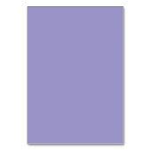 Carte de table personnalisée avec typographie viol (Dos)