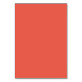 Carte de table personnalisée Fire Opal (Dos)