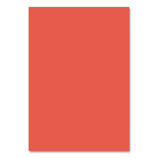 Carte de table personnalisée Fire Opal (Par défaut)