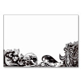 Carte de table / place pour mariage (Dos)