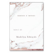 Carte de table pliable moderne en marbre de faux o (Par défaut)