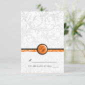 Carte de table pliable Monogramme Tourbillon Tange (Debout devant)