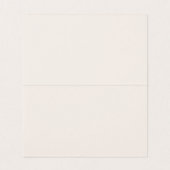 Carte de table pliable pour mariage, fiançailles (Inside Unfolded)