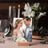 Carte de table Qr personnalisée Photo moderne