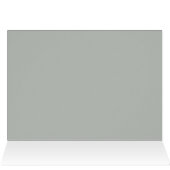 Carte de table Ribbon Silver/Red Damask (Intérieur Horizontal (Haut))