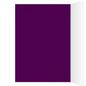 Carte de table royale violet et or (Intérieur (Gauche))