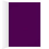 Carte de table royale violet et or (Intérieur (Droit))