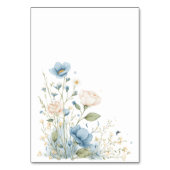 Carte de table Ruban Bleu Silly Goose (Dos)