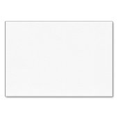 Carte de table simple modèle à bord déchiqueté fau (Dos)