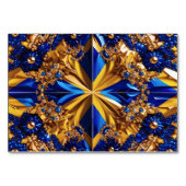 Carte de table spéciale avec les couleurs suédoise (Devant)