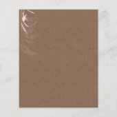 Carte de table Sweet Automne Bride 2 (Dos)