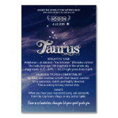 Carte de table Taurus Centerpiece (Par défaut)