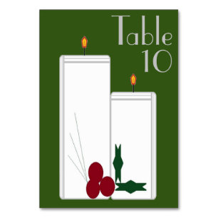 Carte de table "This Season"