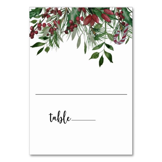 Carte de table verte (Par défaut)