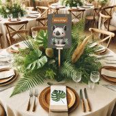 Carte de table Wild Rhino Ridge Jungle Safari