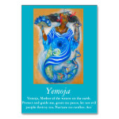 Carte de table Yemoja (Par défaut)