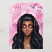 Carte de tableau de bord AMT pour bébé 5x7 2 oeill (Devant / Derrière)