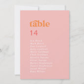 Carte de tableau de bord de l'été rétro (Devant)