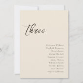 Carte de tableau de bord moderne Beige Whimsical S (Devant)