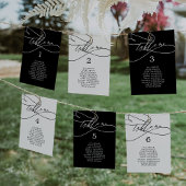 Carte de tableau de bord romantique noir foncé