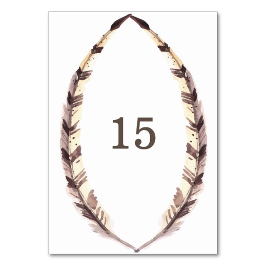 Carte de tableau de bordure en plumes (Par défaut)