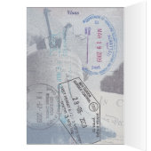 Carte de Tableau de mariage de bat mitzvah de (Intérieur (Gauche))