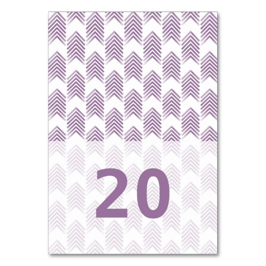 Carte de tableau Flèches Tribales Violettes (Par défaut)