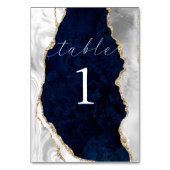 Carte de tableau marbre, blanc et or (Par défaut)