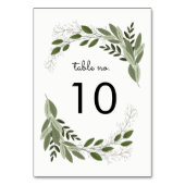 Carte de tableau N° Sprigs mariage (Par défaut)