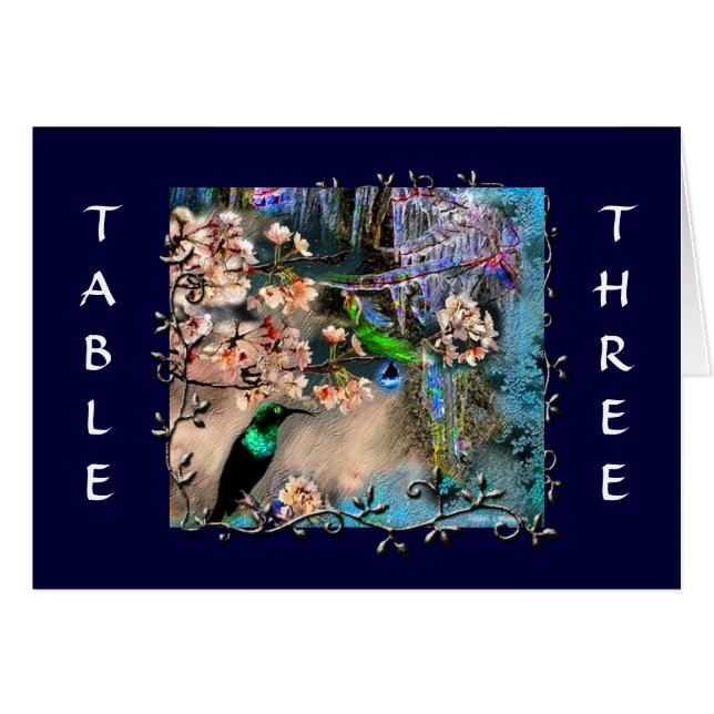 Carte de tableau Oiseau d'Equinox (Devant Horizontal)