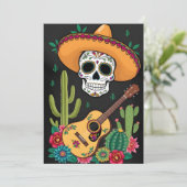 Carte de Taco de Cinco de Mayo (Debout devant)