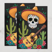 Carte de Taco de Cinco de Mayo (Devant / Derrière)
