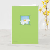 Carte de taille (Fleur jaune)