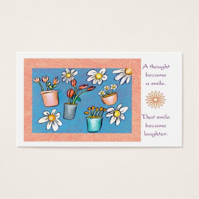 Carte de taille de portefeuille Inspiration (Devant)