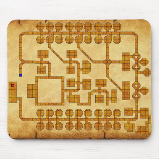 Carte de tapis de souris de D&D (Devant)