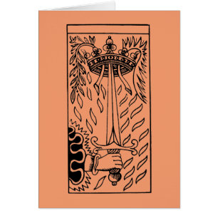 Carte de tarot : As des épées
