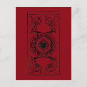 Carte de tarot : As des penny (Devant)