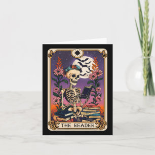 Carte de tarot de l'amateur de livres Le lecteur m