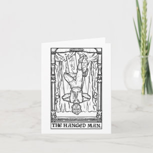 Carte de Tarot homme pendu Halloween Marionette Sp