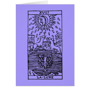 Carte de tarot : La lune