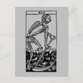 Carte de tarot : La mort (Devant)