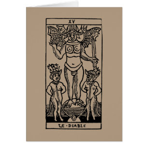 Carte de tarot : Le diable