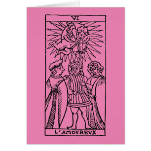 Carte de tarot : Les amants