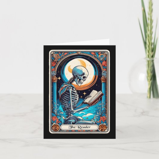 Carte de Tarot Professeur Épouvantable Le Lecteur (Devant)
