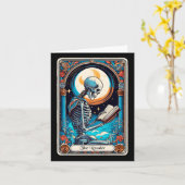 Carte de Tarot Professeur Épouvantable Le Lecteur (Fleur jaune)