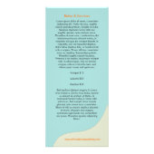 Carte de taux d'affaires de la marchette de chien (Dos)