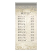 Carte de taux d'affaires - Style baroque dentelle  (Dos)